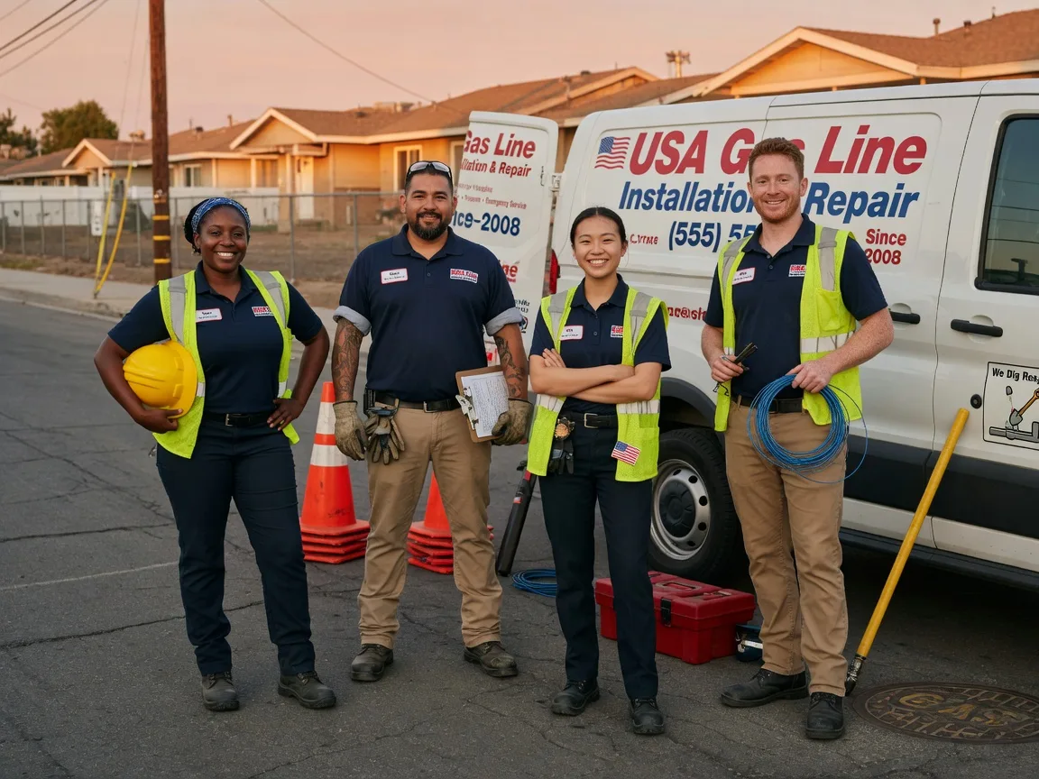 Gas Line Installation company in Garfield, KY